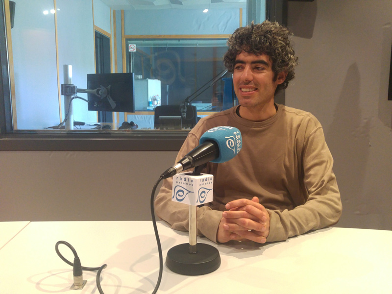 Joan Bohigas, regidor de la CUP a l'Ajuntament de Palamós.