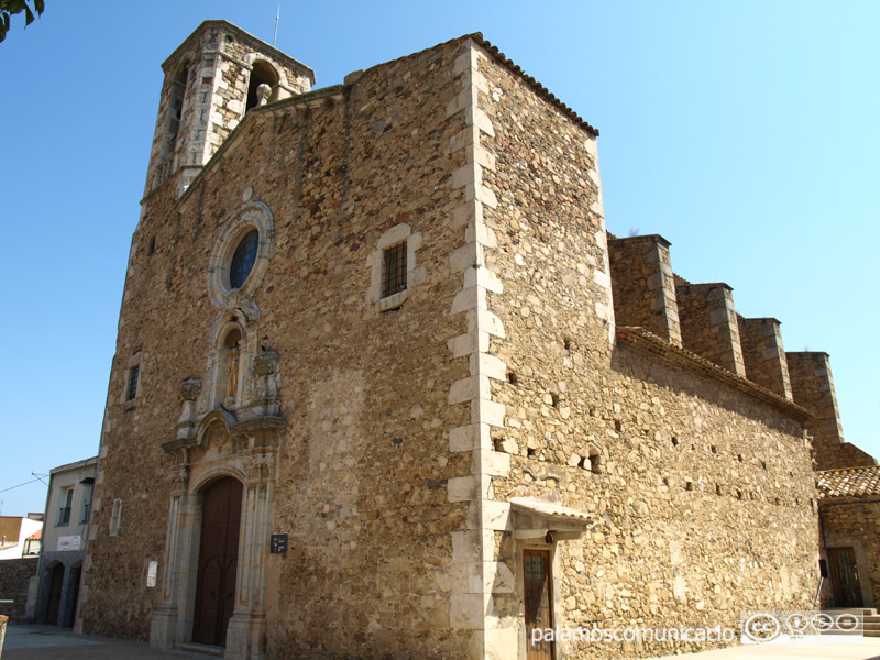 Església de Santa Eugènia, al nucli de Sant Joan.