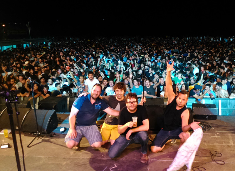 Avui comencen els concerts de Barraques de Palamós, a la platja.