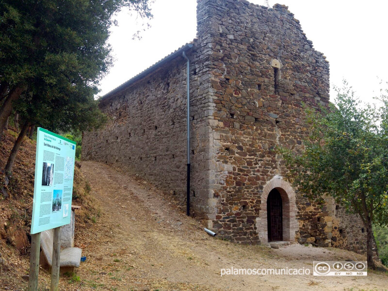 L'església de Sant Mateu de Vall-llobrega, avui.