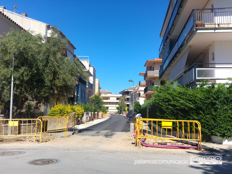 Les obres del Palmar van començar la primera setmana del mes de març.