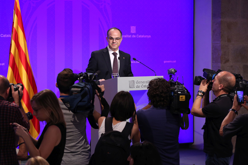 Jordi Turull, conseller de Presidència de la Generalitat. (Foto: Gencat).