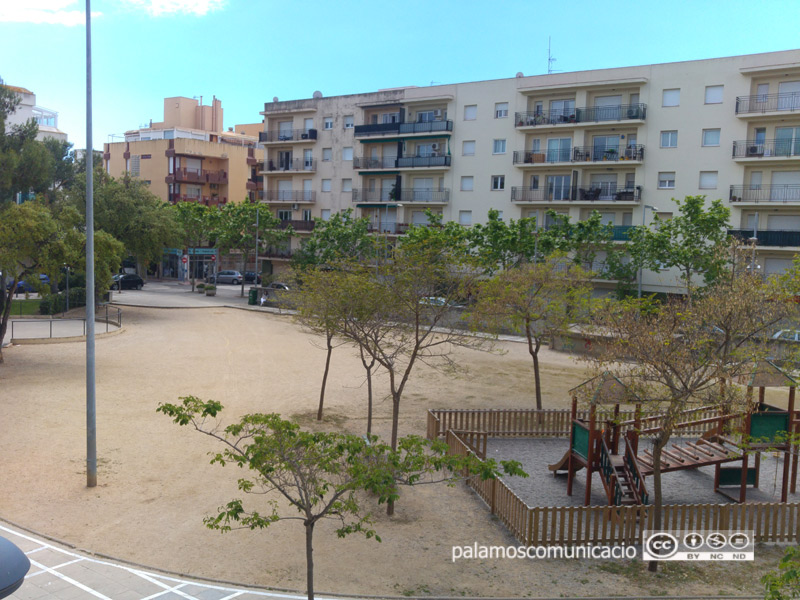 Plaça dels Comtes de Palamós.