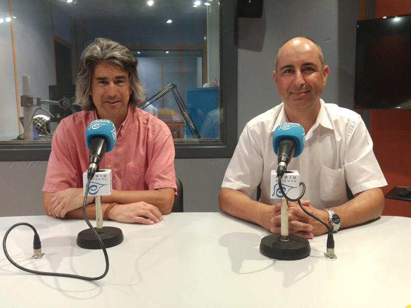 Àlex Castell i Joan Solés, del Club Ciclista Palamós.