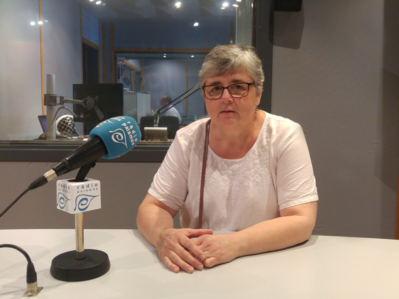 Fani Fuertes, coordinadora de Càritas Interparroquial Palamós-Sant Joan, 