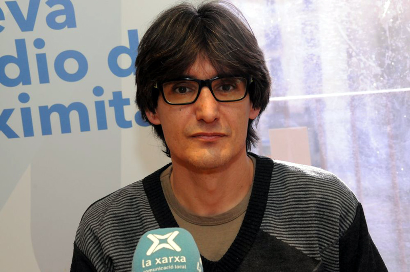 L'escriptor begurenc Miquel Martín.