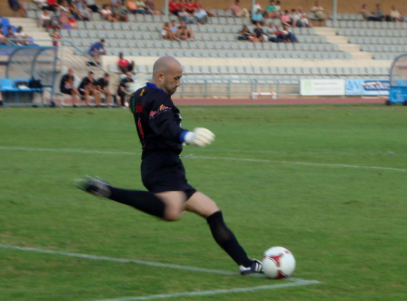 Joan Bayona, aquí en una imatge d'arxiu, va tornar a jugar amb el Palamós CF.