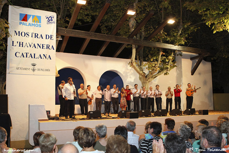 L'Arbreda és l'escenari de la Mostra de l'Havanera Catalana.