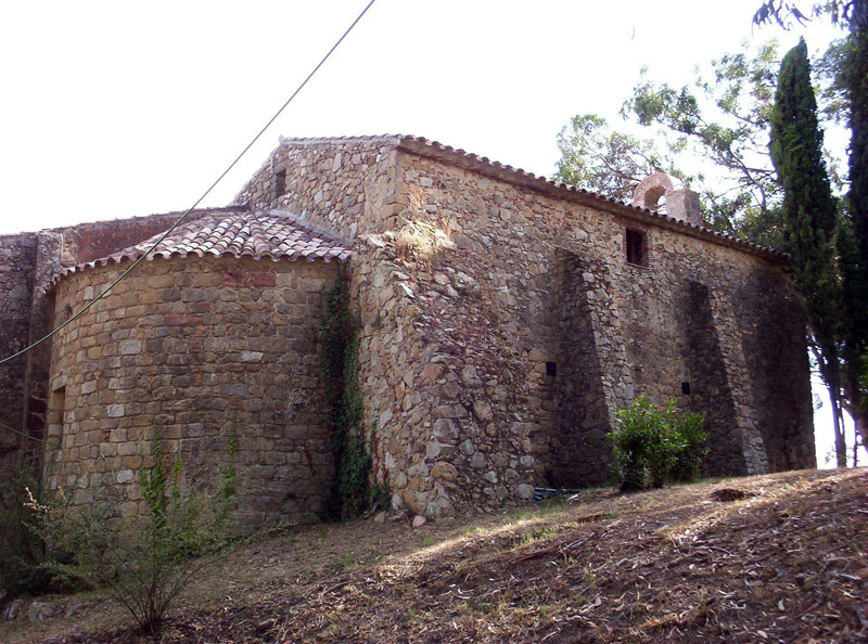 Ermita al Collet de Sant Antoni.
