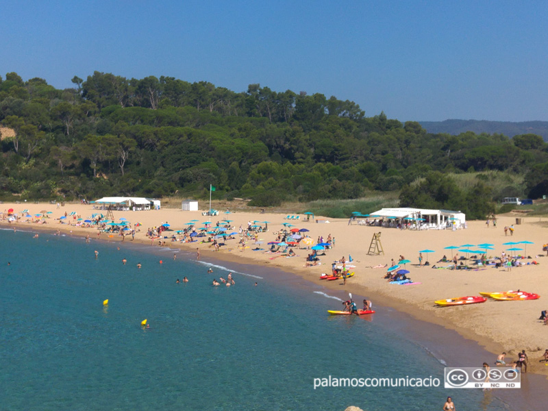 El col·lectiu naturista farà una proposta formal a l'Ajuntament per utilitzar una part de la platja de Castell com a espai nudista.