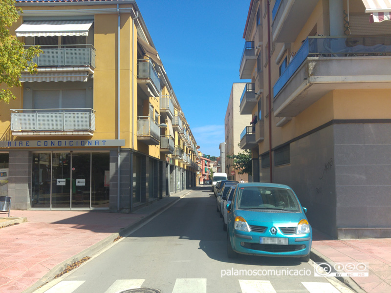 Carrer de Pere Joan, a Palamós.
