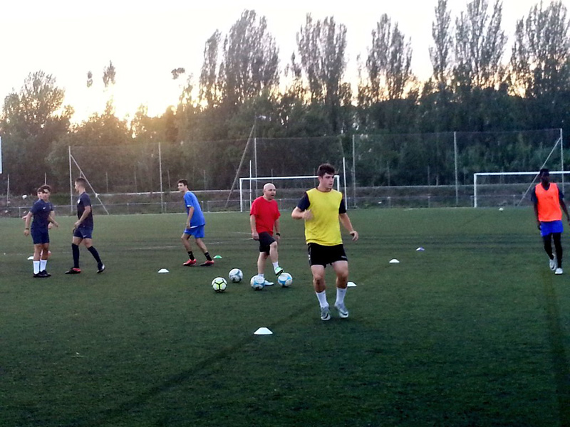 Entrenament del Juvenil A. 