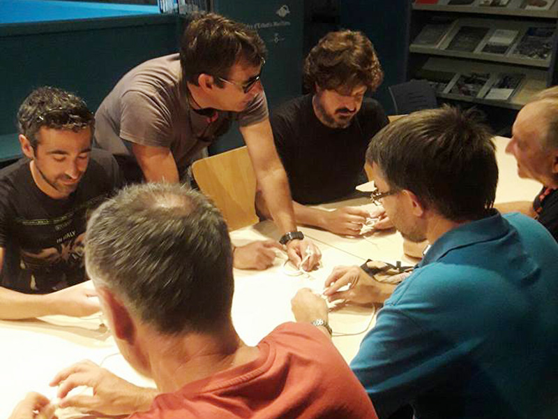 Taller de nusos mariners. (Foto: Museu de la Pesca).