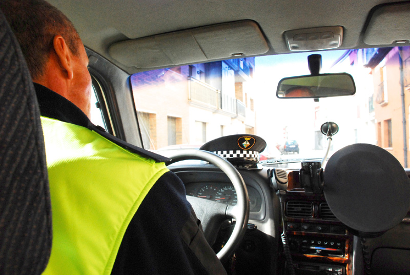 Agents de la Policia Local de Calonge. (Foto: Ajuntament de Calonge).