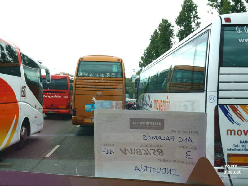 L'ANC desplaçarà a Barcelona sis autocars per a la Diada.