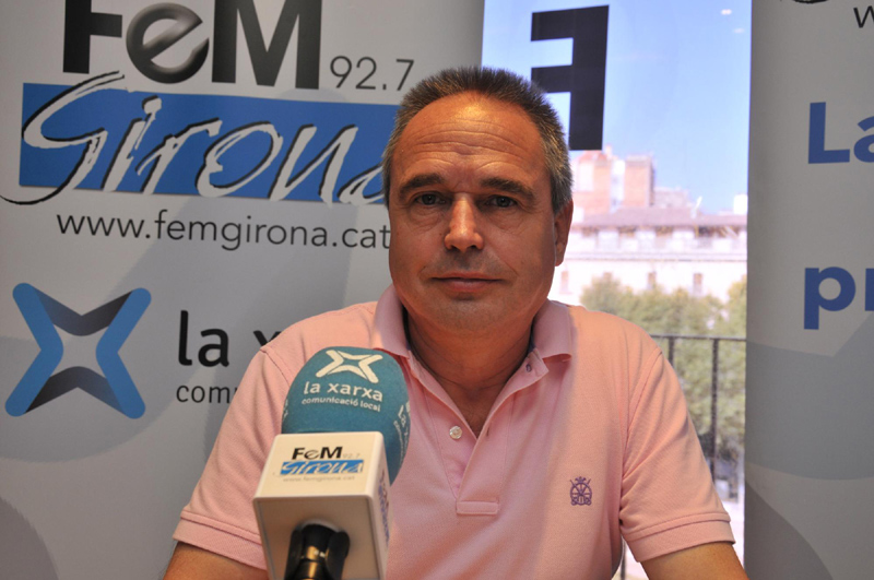 Bartomeu Compte, secretari general del sindicat CCOO a les comarques de Girona. (Foto: FeM Girona).