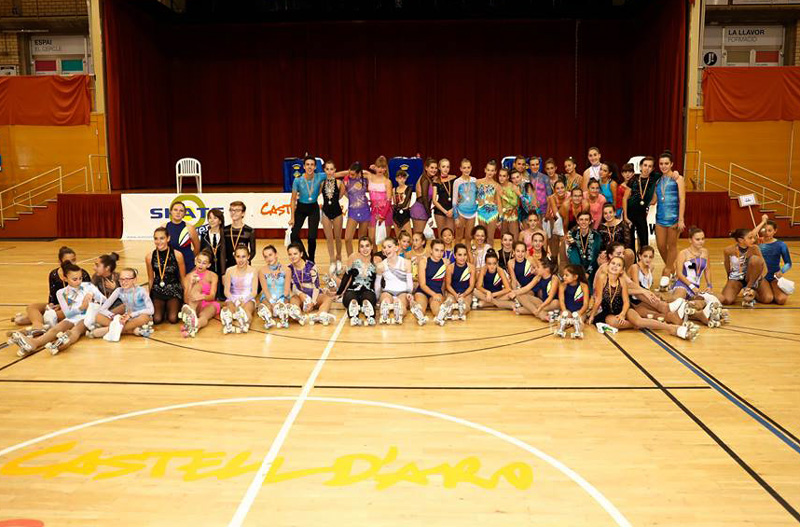 Trofeu Palamós-Costa Brava, l'any passat. (Foto: Patinatge Club Palamós).