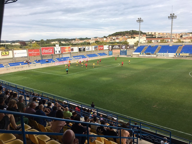 El Palamós continua sense conèixer la victòria aquesta temporada. (Foto. Joan Danés).