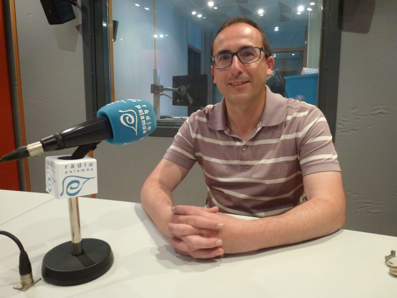 Lluís Puig, alcalde de Palamós.