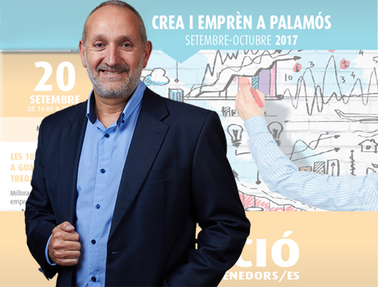 Miquel Pino, a la imatge, és l'encarregat d'impartir el taller d'avui.