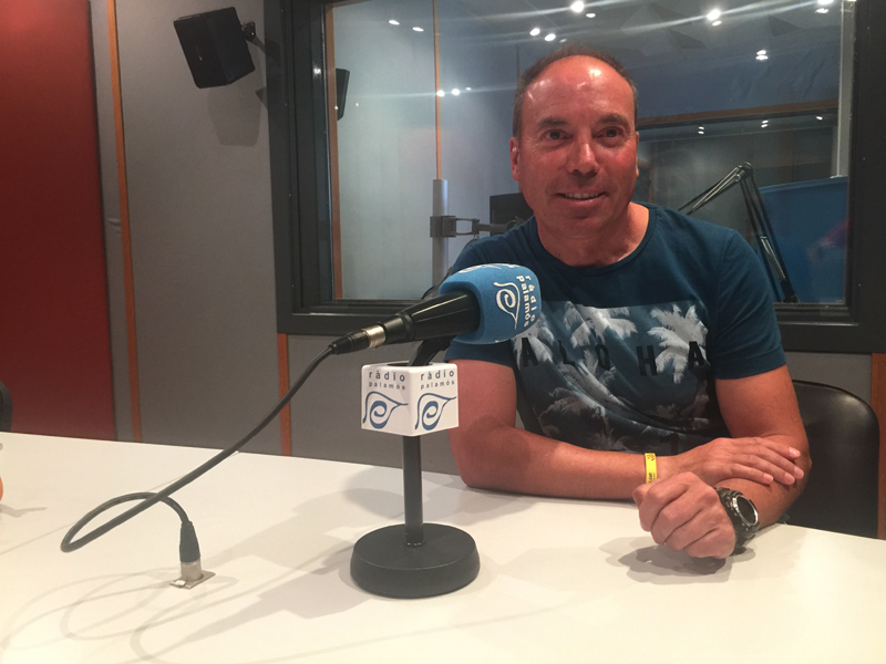 Carles Vilanova, president del CFS Palamós.