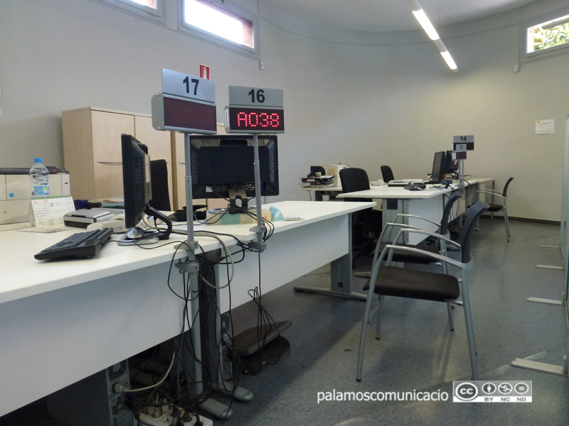 Oficina de Treball a Palamós.