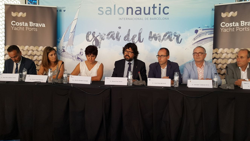 Presentació de la marca Costa Brava Yacht Ports al Saló Nàutic Internacional de Barcelona. (Foto: Ports de la Generalitat).