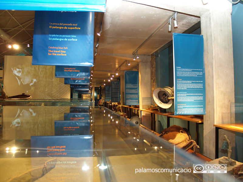 Exposició central del Museu de la Pesca.