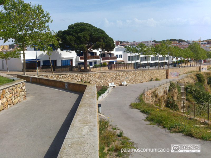 Passeig de les Pites, a la zona del Pedró.