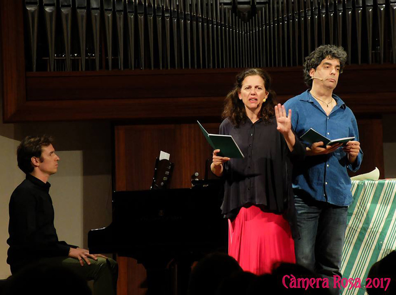La interpretació la faran l’actriu Cristina Cervià i l’actor Xavier Sais, amb l’acompanyament del pianista Quim Solà.