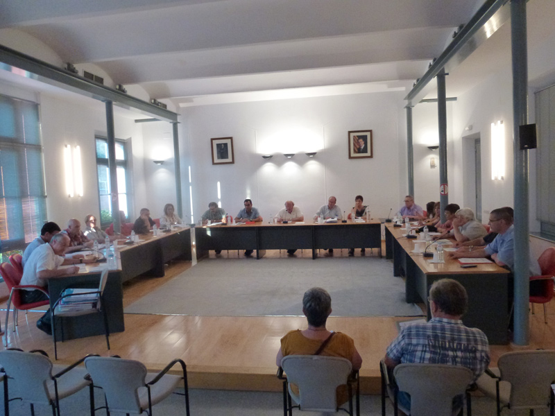 Ple de l'Ajuntament de Calonge i Sant Antoni. (Foto: Ajuntament de Calonge i Sant Antoni).