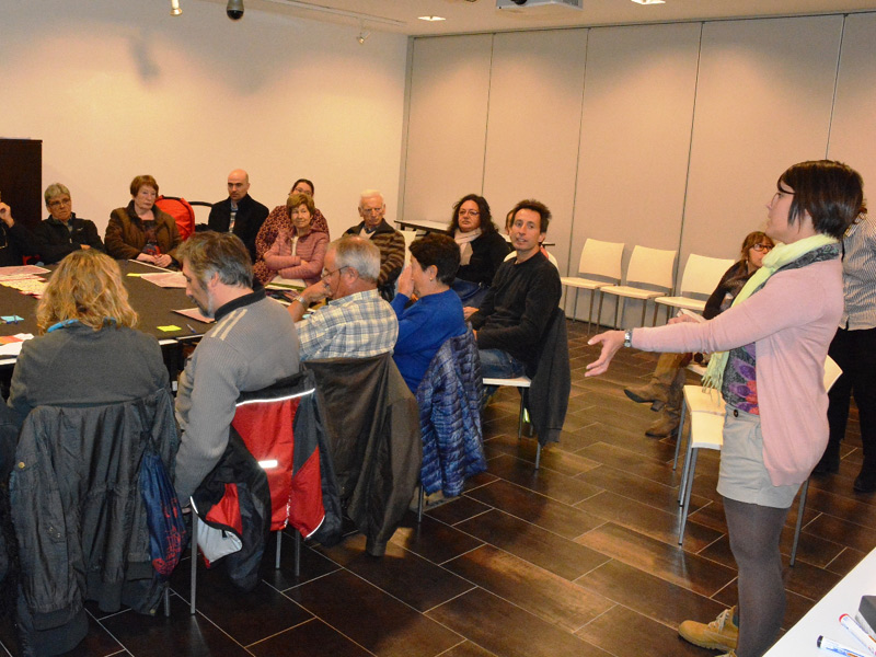 Sessió participativa amb els veïns de Torre Colomina. (Foto: Ajuntament de Calonge i Sant Antoni).