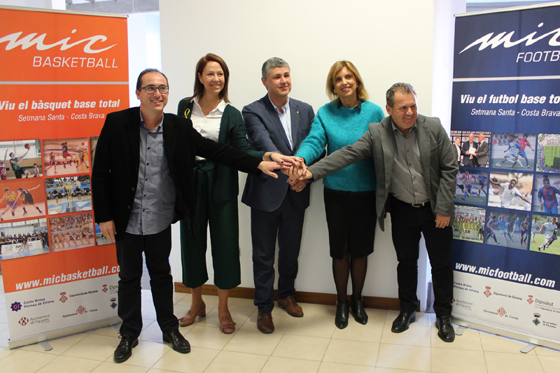 L'alcalde Lluís Puig a la presentació del MIC, ahir a Girona.