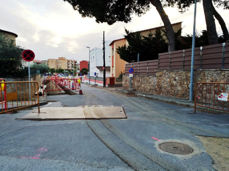 Carrer de la Pedrera, a Sant Antoni. (Foto: Ajuntament de Calonge i Sant Antoni).