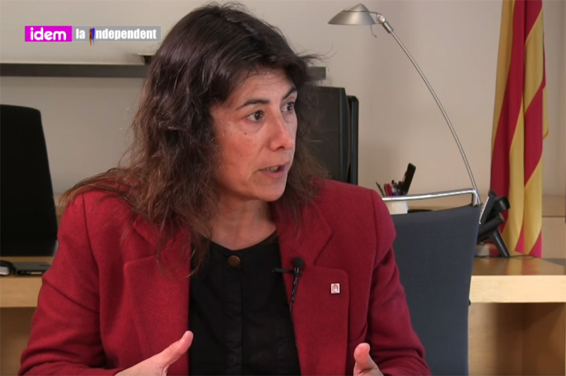 Mireia Mata, directora general d'Igualtat de la Generalitat de Catalunya. (Foto: idemTV).