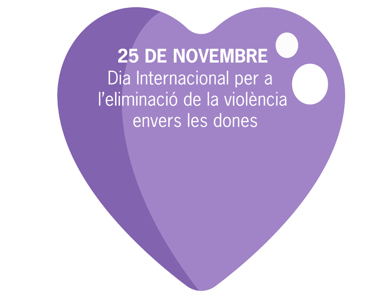 Palamós commemora avui el Dia Internacional per a l'eliminació de la violència envers les dones.