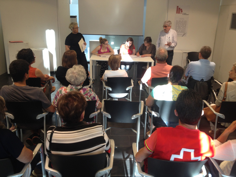 Reunió de voluntaris del Gran Recapte d'Aliments, en una imatge d'arxiu.