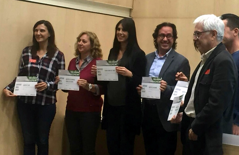 Imatge de l'acte de lliurament de certificacions de la Xarxa d'Hospitals sense Fum. (Foto: SSIBE)