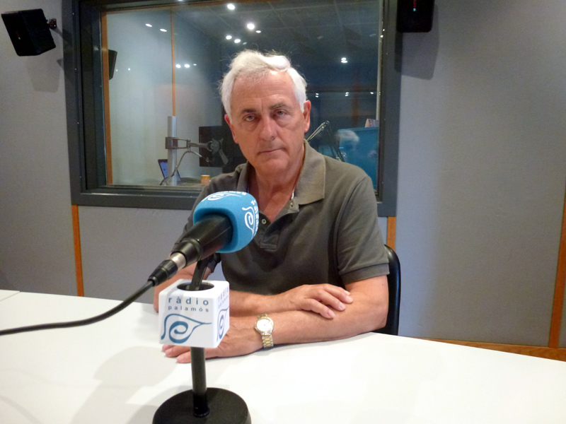 El coordinador sortint de l'ANC de Palamós, Sant Joan i Vall-llobrega, Jordi Mas.