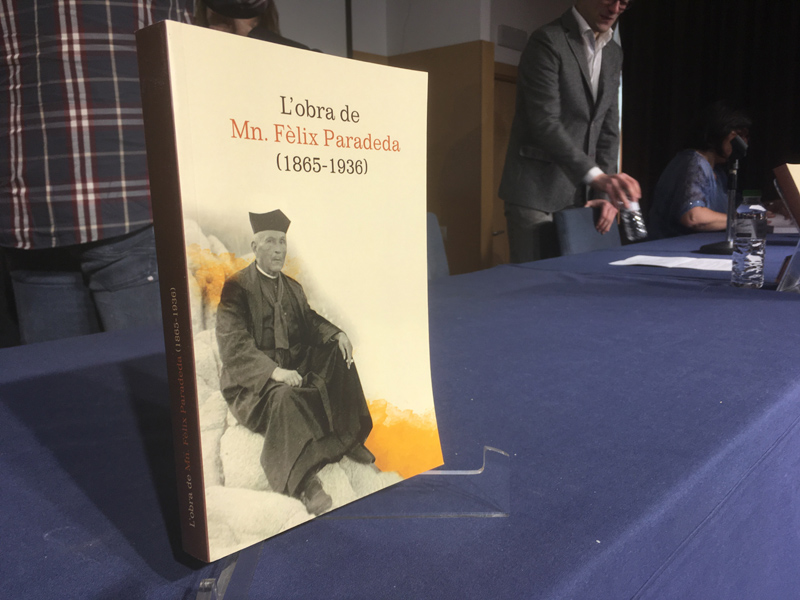 Demà es presenta a Palamós el llibre sobre l'obra de Mossèn Fèlix Paradeda.