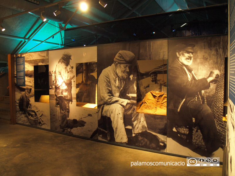 Exposició central del Museu de la Pesca.