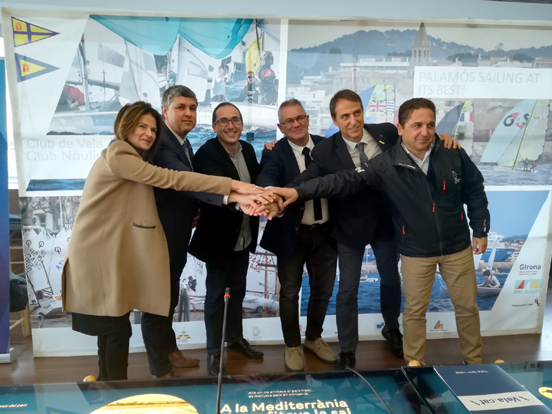 La presentació de la Christmas s'ha fet aquest migdia a l'Espai del Peix. (Foto: Ajuntament de Palamós).