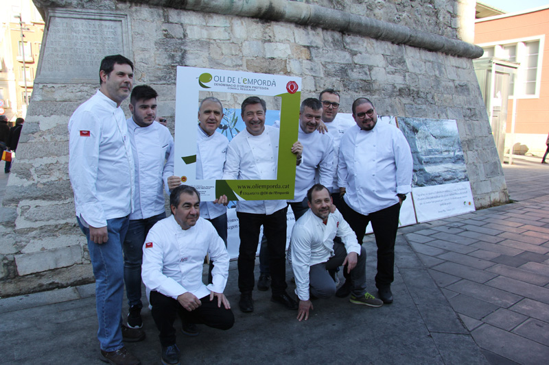 El col·lectiu gastronòmic Girona Bons Fogons, col·labora amb la promoció de l'Oli de l'Empordà.