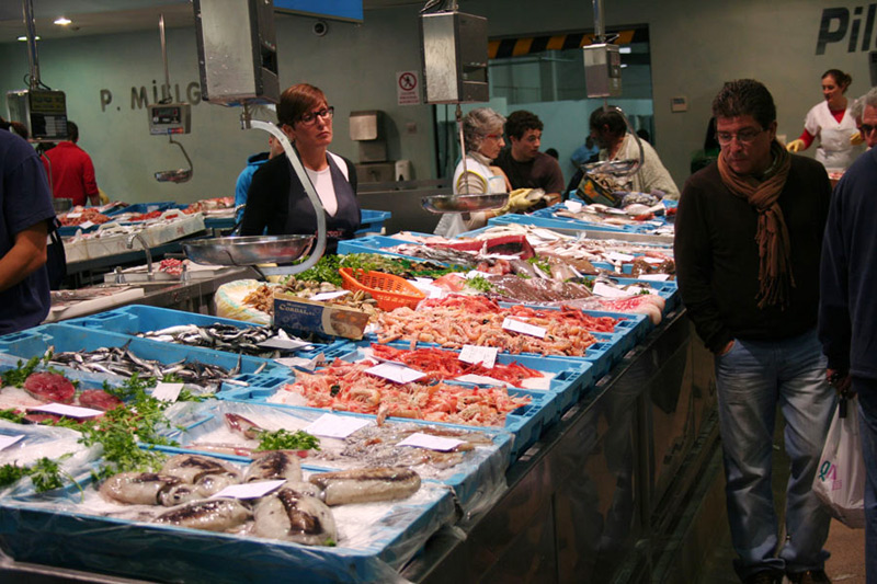 Mercat del Peix, a la Llotja de Palamós. (Foto: Confraria de Pescadors de Palamós).