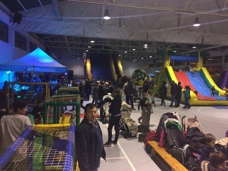 La Nau dels 50 metres és l'escenari de les activitats del 'Nadal Jove'.