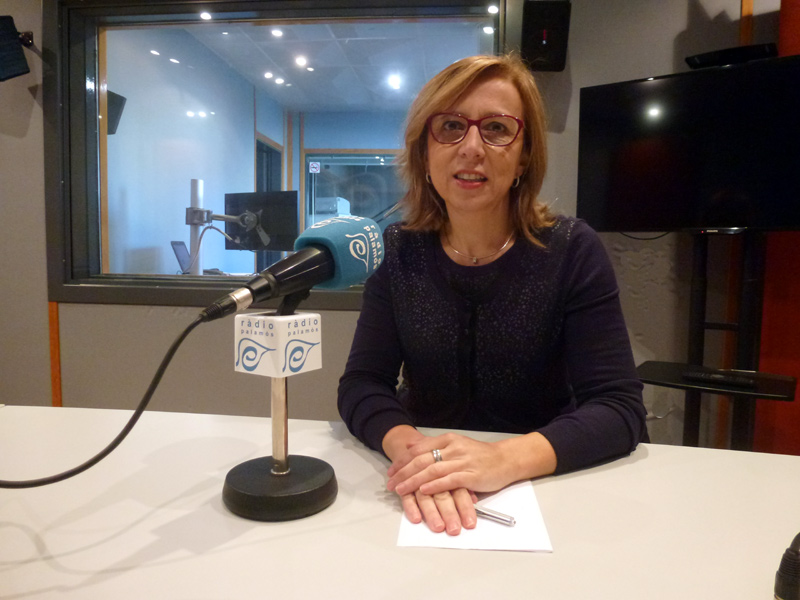 Teresa Ferrés, portaveu del PSC a l'Ajuntament de Palamós.