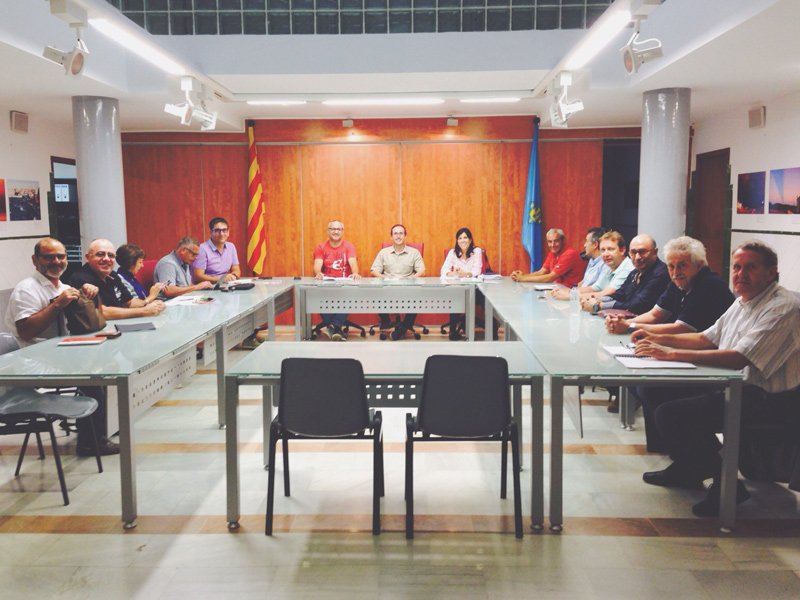 Una reunió del Consell Econòmic i Social de Palamós. (Foto: Ajuntament de Palamós).