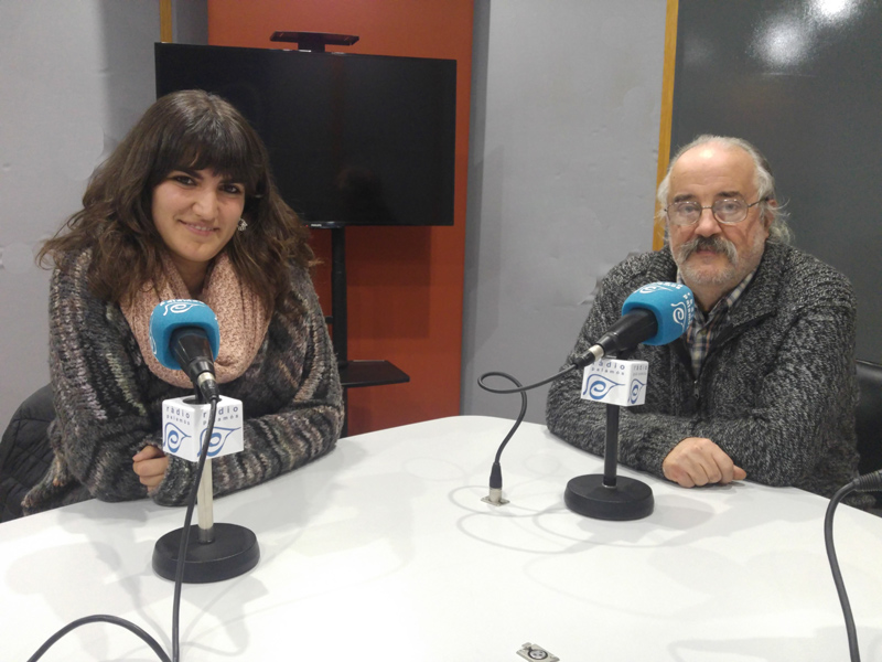 Núria Lisbona i Miquel Carós han parlat avui de monòlegs al 'Fila Zero'.