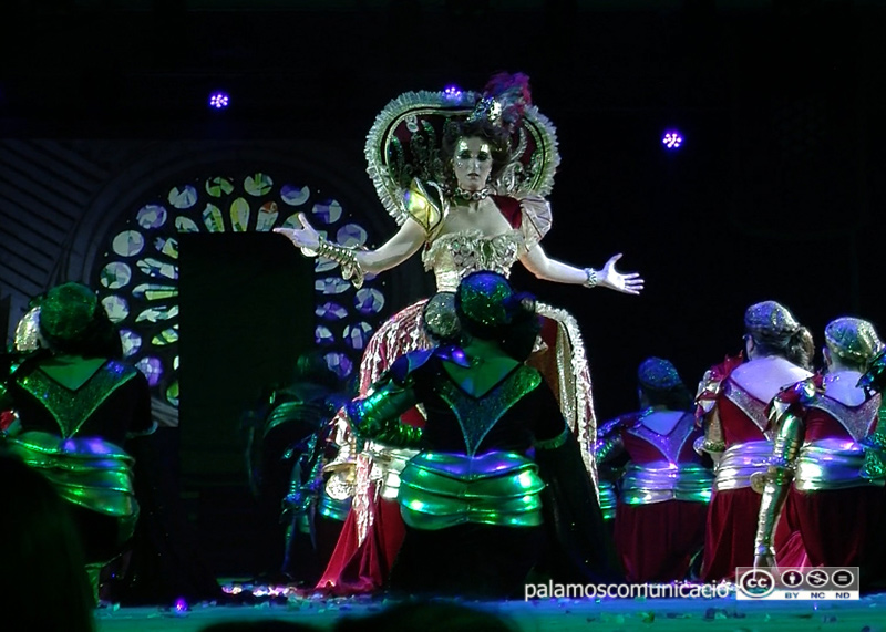 Presentació de les Reines del Carnaval, l'any passat.