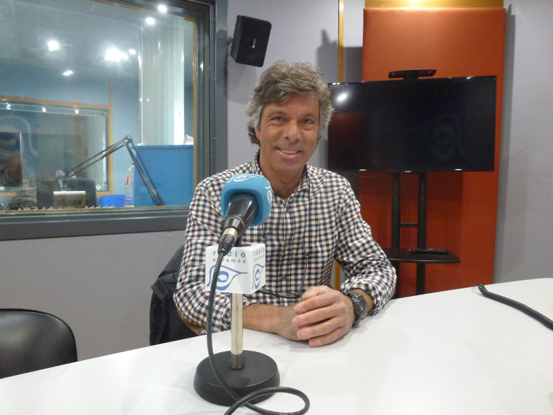 Miquel Ferrés, un dels promotors de la iniciativa, avui a l'espai 'Taula Esportiva'.